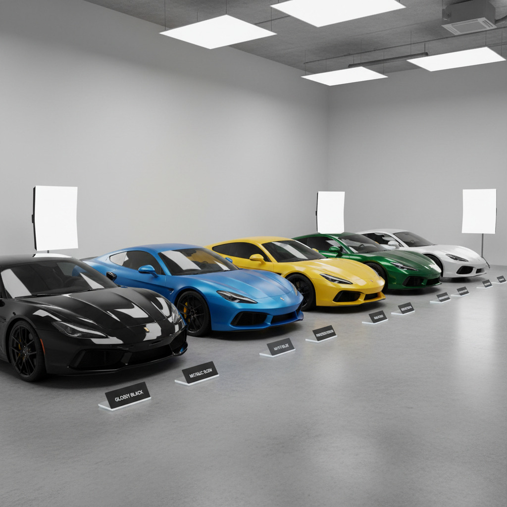 ฟิล์มหลายสีวางเรียงกัน แสดงความหลากหลาย