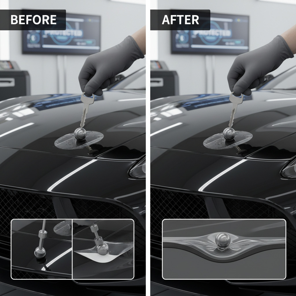 การทดสอบความทนทานของฟิล์มกันรอย