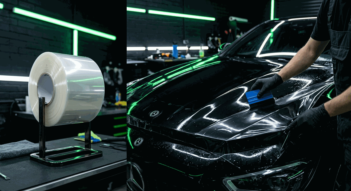 ม้วนฟิล์ม PET ใสคุณภาพดี