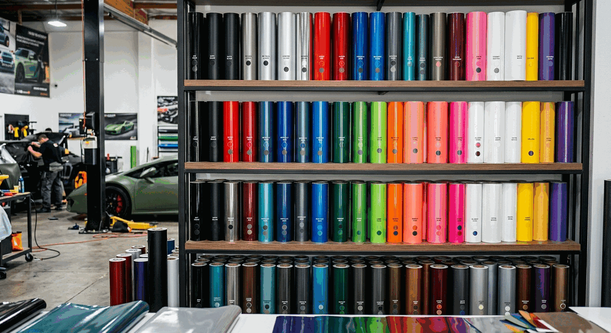 ฟิล์มหลากสีมากกว่า 100 เฉดสี